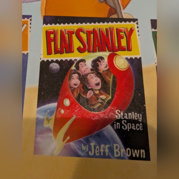 Flat Stanley Collection, Hard Cover & 3 Paperback Books  7 Stories Kids Books - Picture 5 of 13